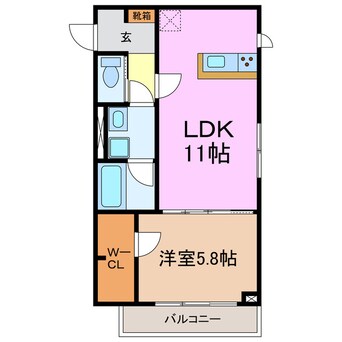 間取図 フェザーハイム