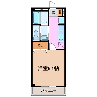 間取図 トミヨシロンハイツ