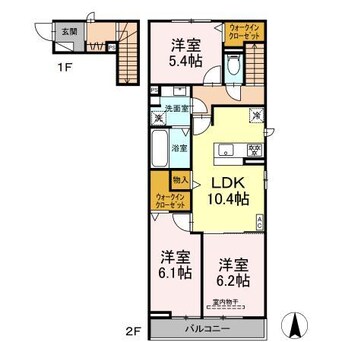 間取図 仮称）D-room赤池箕ノ手Ⅰ