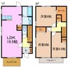 トークヴィレッジⅤ A棟 3LDKの間取り