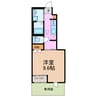 仮)三好町天王新築アパート 1Kの間取り