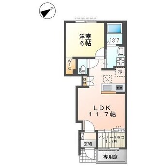 間取図 メゾン　ドゥ　ボヌール