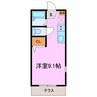 フレグランス荒池 1Rの間取り