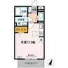 ベルウッド 1Rの間取り