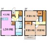 ツイン153 3LDKの間取り