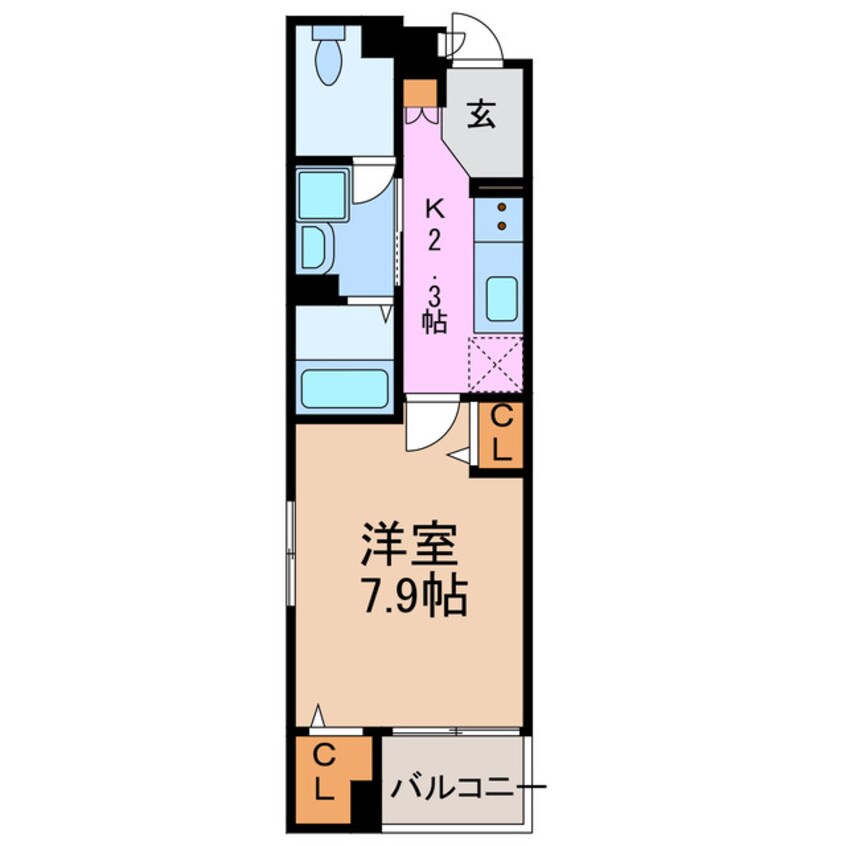 間取図 サン　グリーン