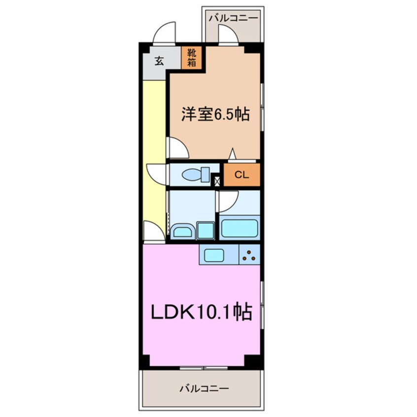 間取図 インペリアル南大高