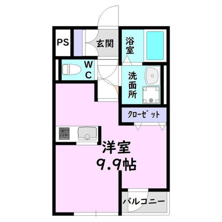 間取図 エムズハウス鳴海