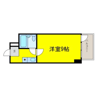 間取図 エクセレント中道