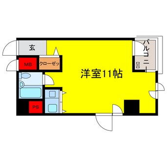 間取図 ハイマート上町