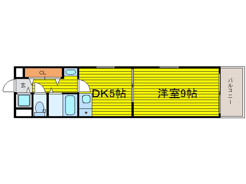 間取図 グリーンプラザ瓦町