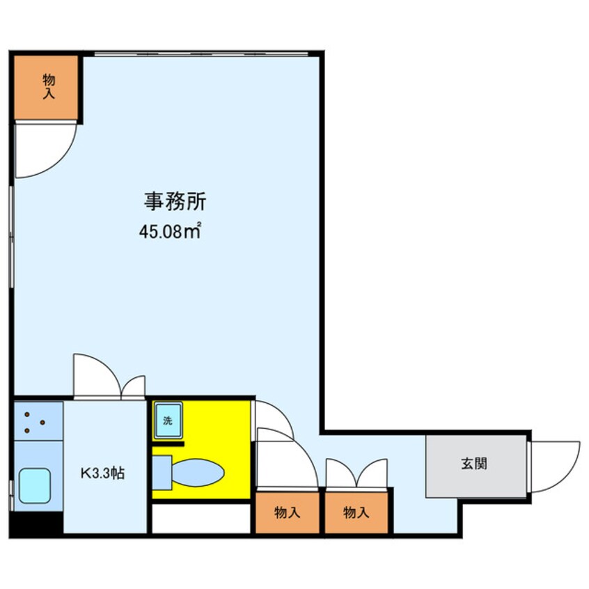 間取図 京阪本線・鴨東線/北浜駅 徒歩3分 5階 築47年