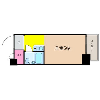 間取図 クローバーハイツ天満橋