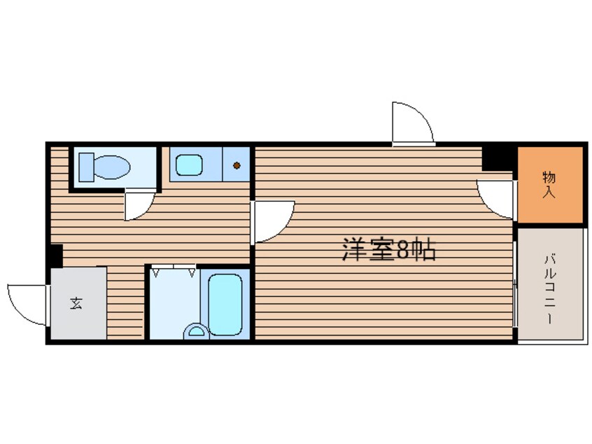 間取図 ラピス天満橋