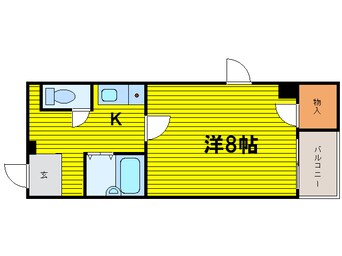間取図 ラピス天満橋