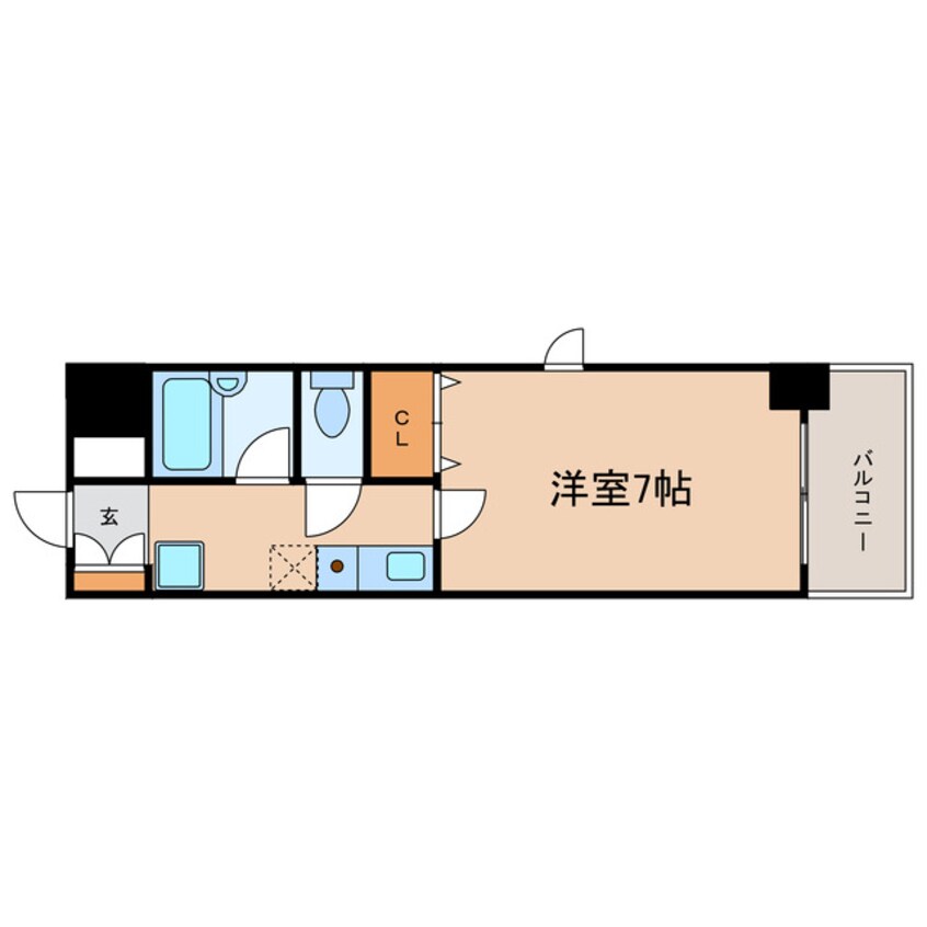 間取図 ロイヤル天満橋