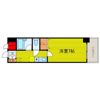 間取図 ロイヤル天満橋