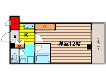 間取図 サンシャイン戸川