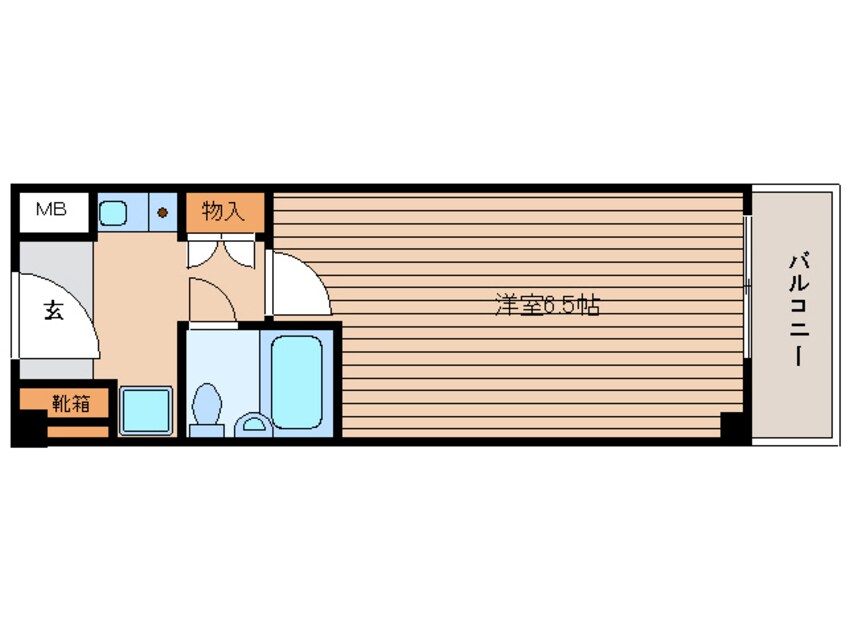 間取図 エルデ大手前