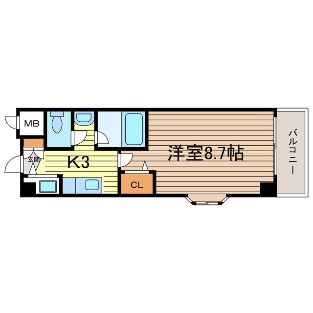 間取り図 コンフォルトＫ