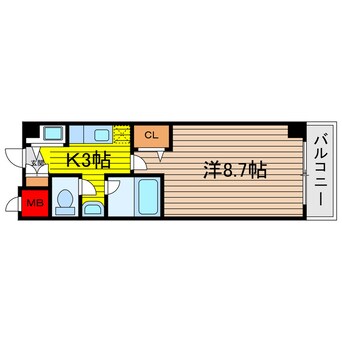 間取図 コンフォルトＫ