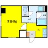 レガーレ谷町 1Rの間取り