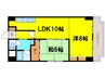 ヒルブリッジヒルＮＯ.２ 1LDKの間取り