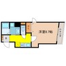 シャトーアスティナ高麗橋 1Kの間取り