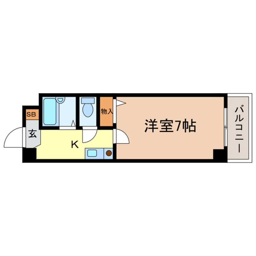 間取図 ∞中之島アンフィニ