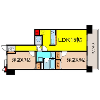 間取図 ディオレ備後町
