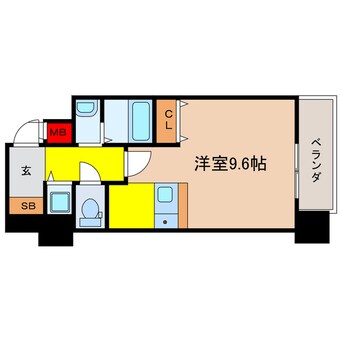 間取図 プレサンス大手前パークサイドⅡ