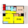 第一双基 2DKの間取り