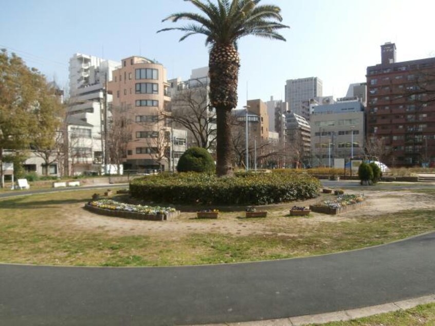 中大江公園(公園)まで609m 天満橋リーフビル・ネバーランド天満橋