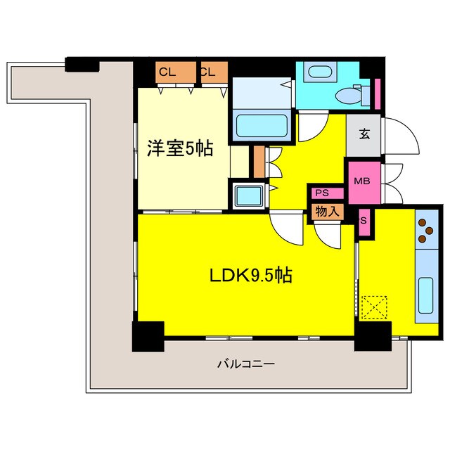 間取り図 ラナップスクエア中之島公園