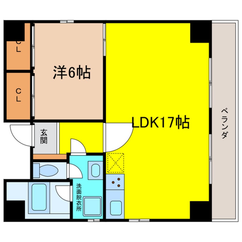 間取図 アプリコ