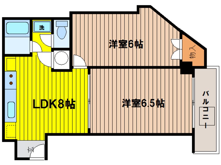 間取図 キャッスルリバー