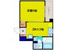 モダナーク 1DKの間取り