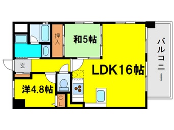 間取図 エスリード天満橋