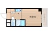 ドミール堺筋本町 1Rの間取り