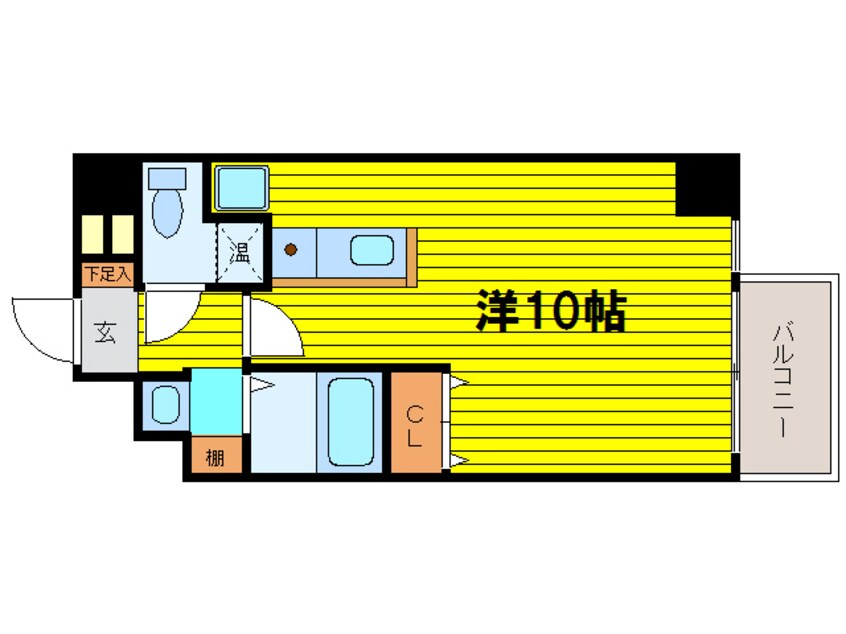 間取図 ダイドーメゾン大阪中之島