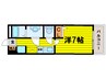 大阪メトロ長堀鶴見緑地線/松屋町駅 徒歩3分 8階 築21年 1Kの間取り