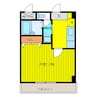 グラマシー心斎橋東 1Kの間取り