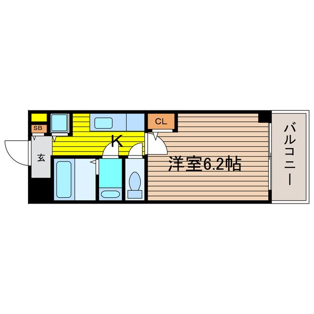 間取り図 グラマシー心斎橋東