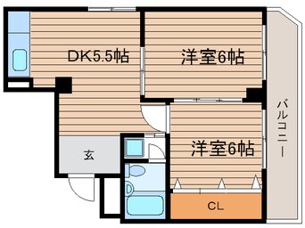間取図 サンビラ大手前