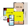サンビラ大手前 2DKの間取り