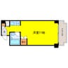 久宝寺マンション 1Rの間取り