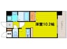 エイペックス上本町 1Kの間取り