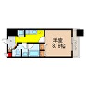 カスタリア堺筋本町の間取図