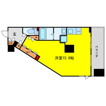 間取図 アルス大手前プレミア