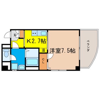 間取図 パウゼ大手前
